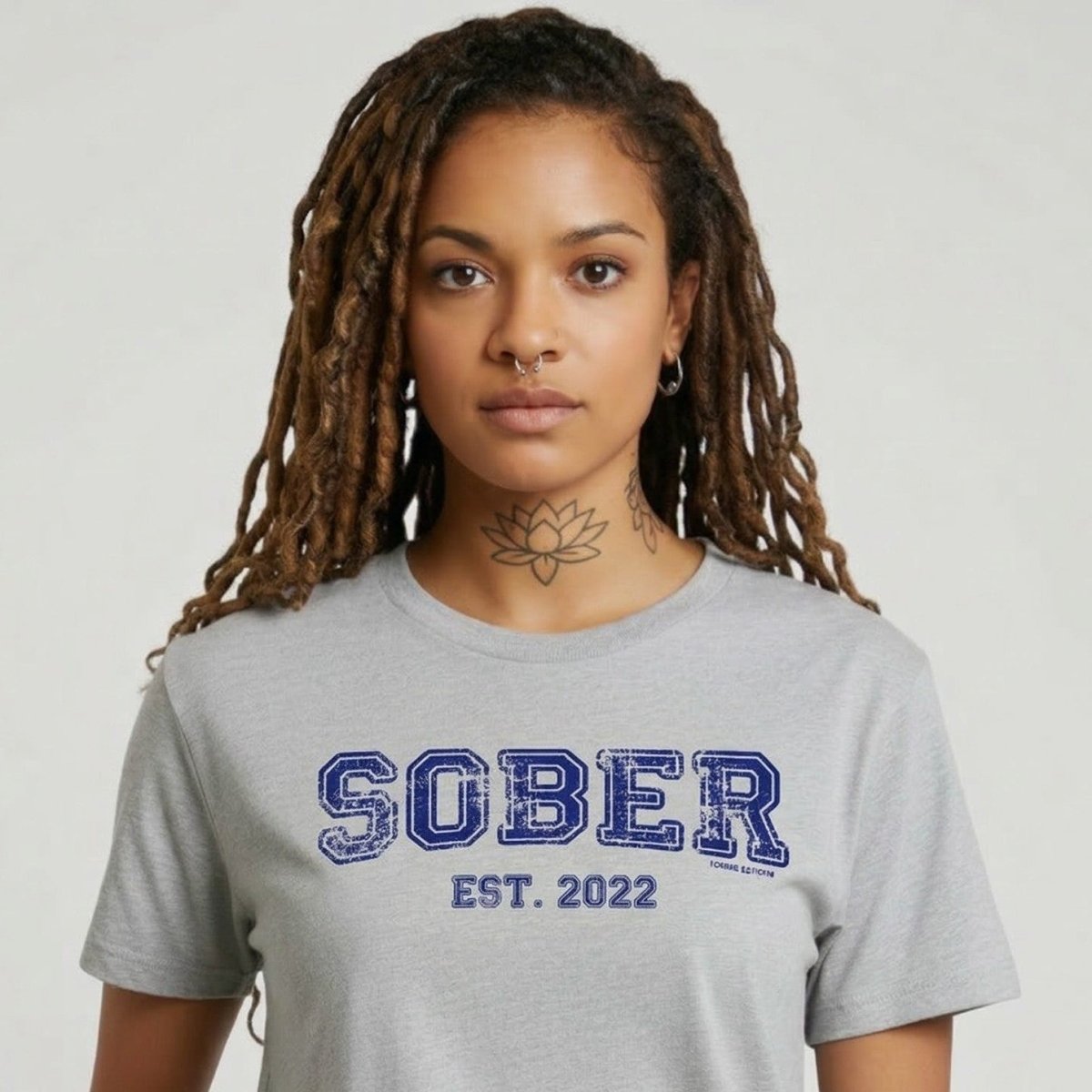 Sober T Shirt Women's Recovery Is Possible Tee with Personalized Sobriety Date