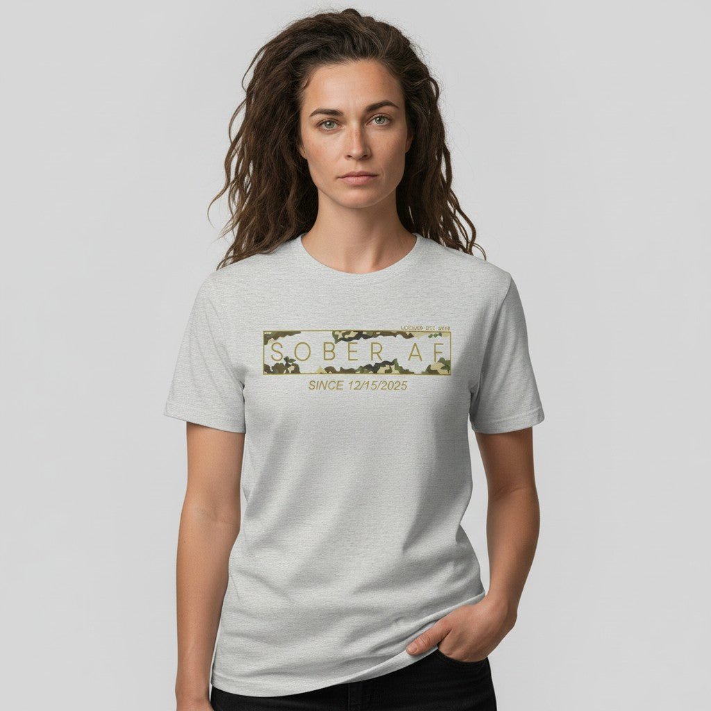 Sober AF Sober T Shirt fit detail (view 9)