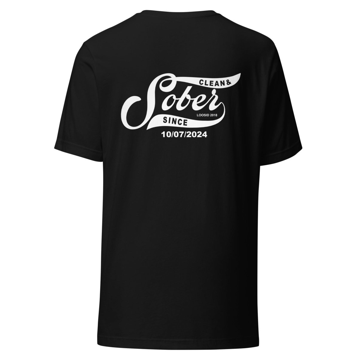 Sober T Shirt | Personalized Sober Since Shirt with Custom Date