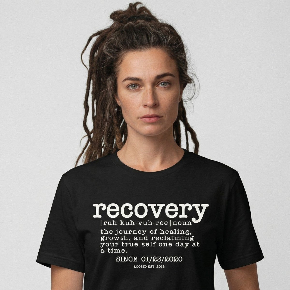 Recovery definition women tee