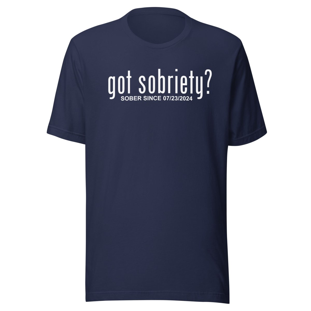 Personalized Sober Shirt for honoring recovery milestones