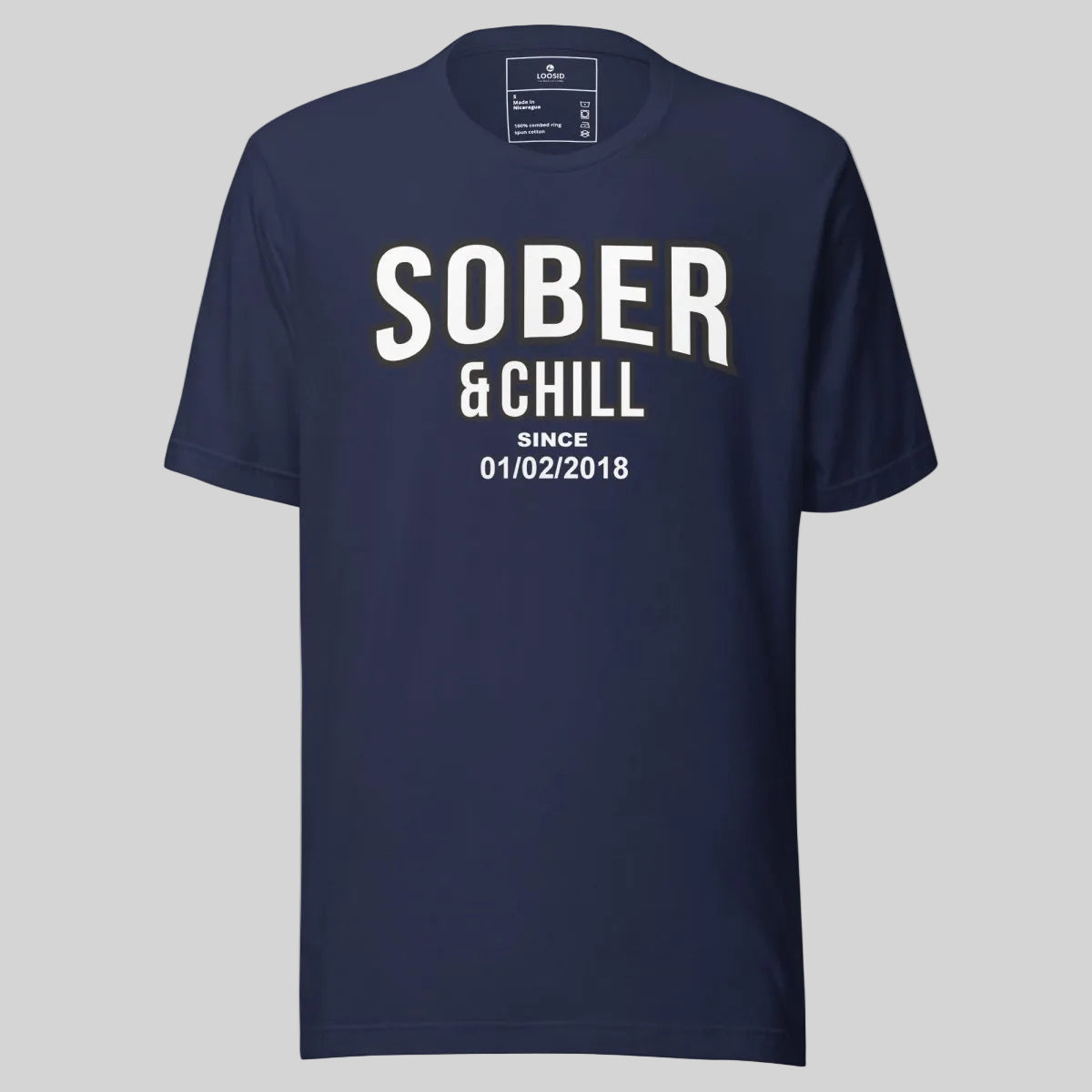 Sober and Chill Sober T Shirt lifestyle view (view 5)