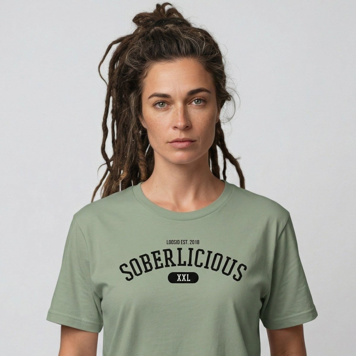 Vintage Soberlicious Sober T Shirt side view (view 6)