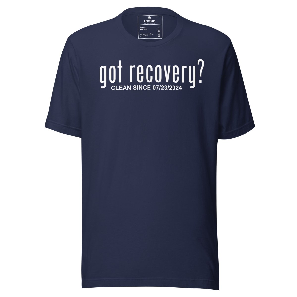 Sober Sober T Shirt flat lay styled image (view 3)