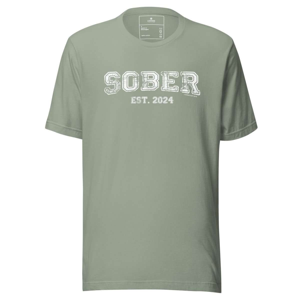 Sober Women's Recovery Is Possible Sober T Shirt packaging detail (view 8)