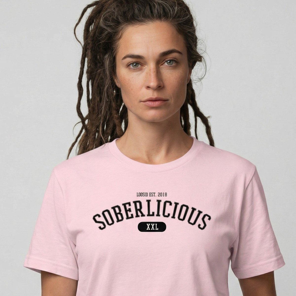 Vintage Soberlicious Sober T Shirt lifestyle view (view 15)