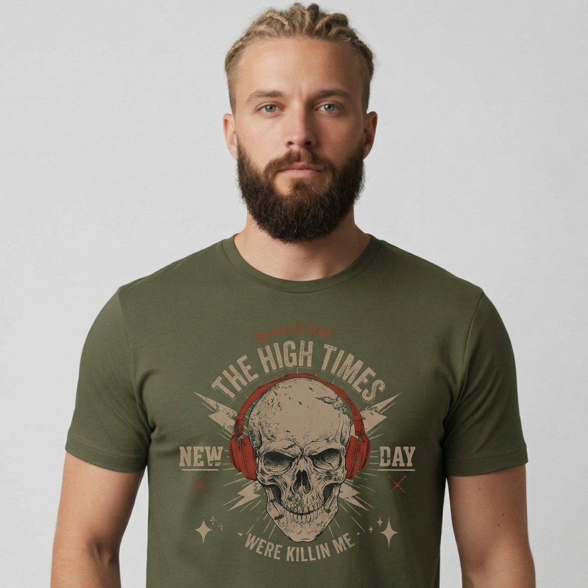 High Times Sober T Shirt side view (view 6)