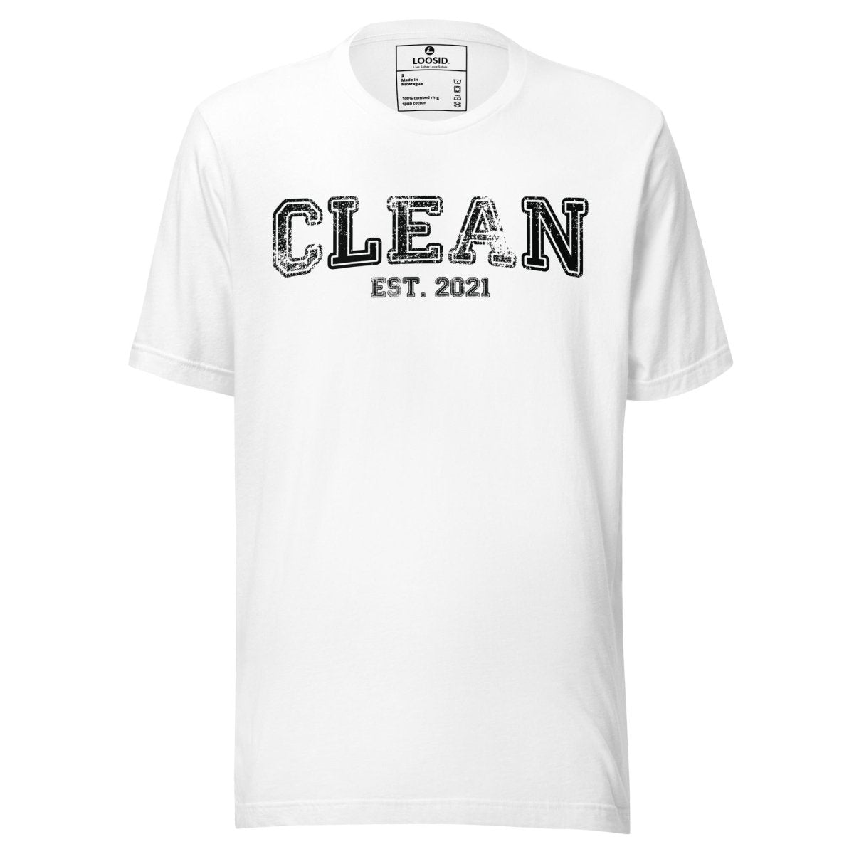 Recovery Year Men's Sobriety Sober T Shirt packaging detail (view 8)