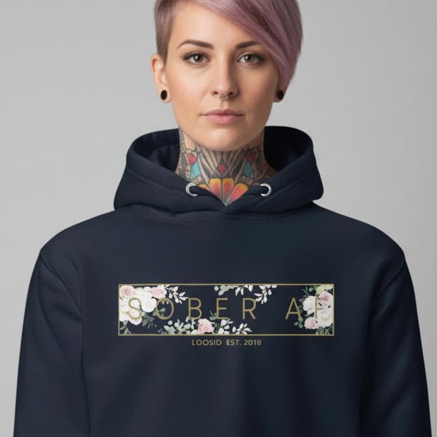 Sober AF Flower Women's Hoodie