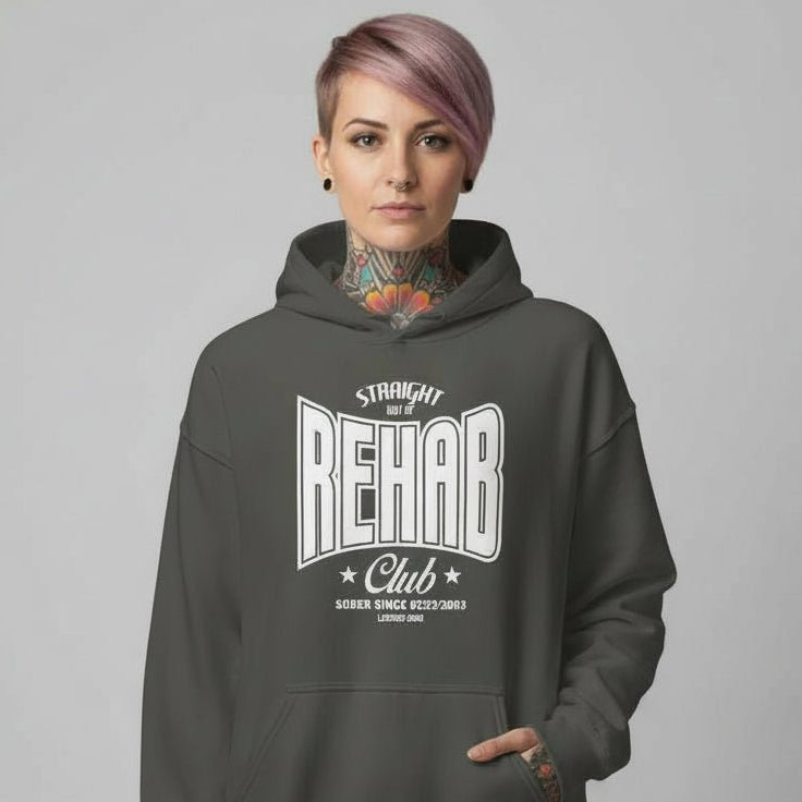 Recovery Hoodie | Women's Rehab Hoodie with Personalized Date