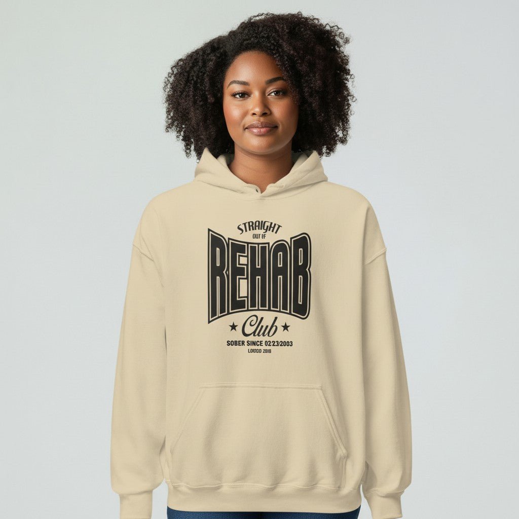 Recovery Hoodie | Women's Rehab Hoodie with Personalized Date