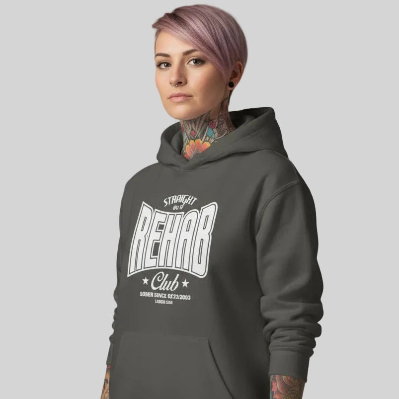 Recovery Hoodie | Women's Rehab Hoodie with Personalized Date
