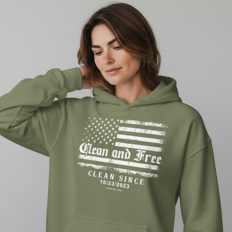 Recovery Hoodie | Clean and Free Custom Recovery Date