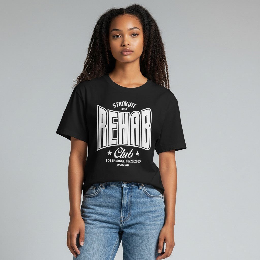 simple Sober T Shirt flat lay