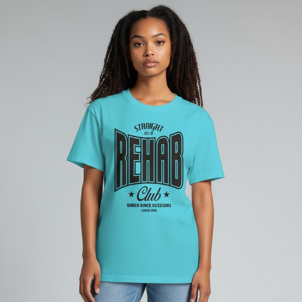 Recovery T-shirt | Women's Rehab T-shirt with Personalized Date