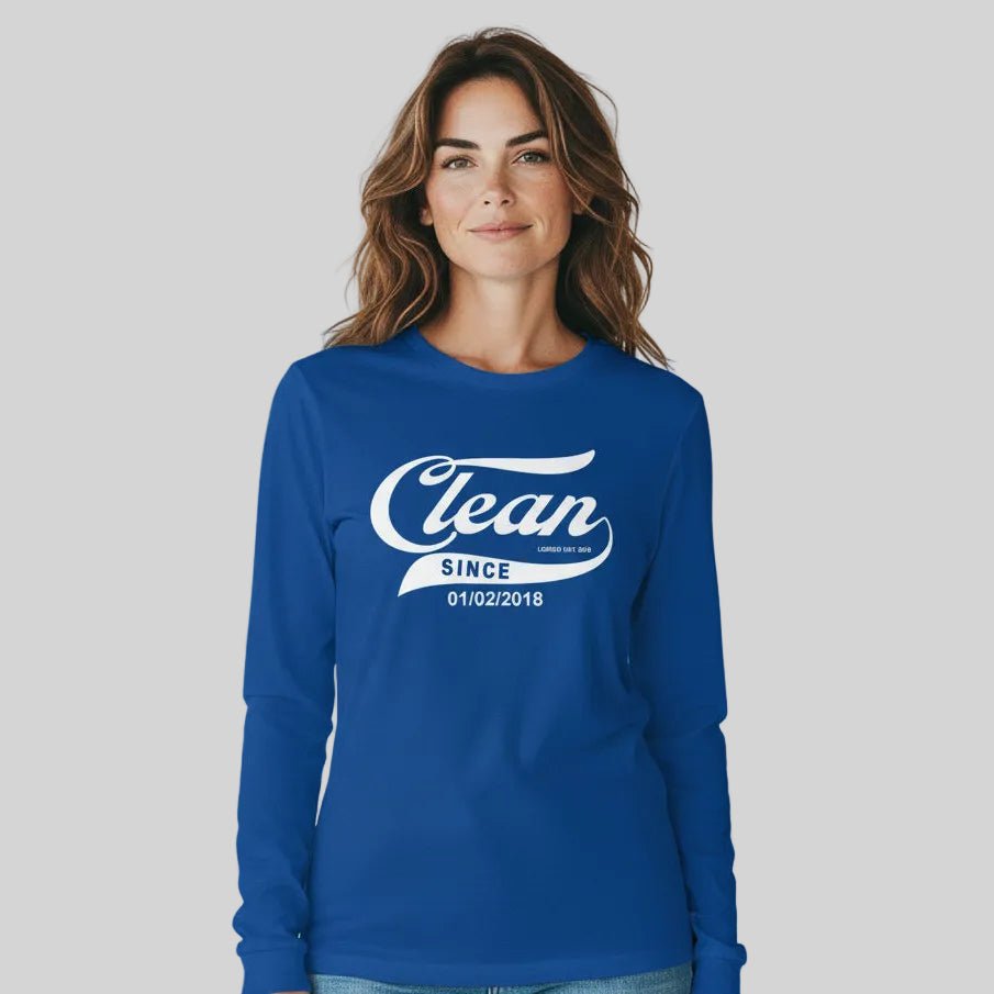 Clean Since Long Sleeve Sober T Shirt fit detail (view 29)
