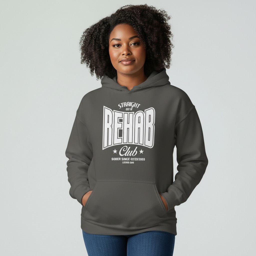 Recovery Hoodie | Women's Rehab Hoodie with Personalized Date