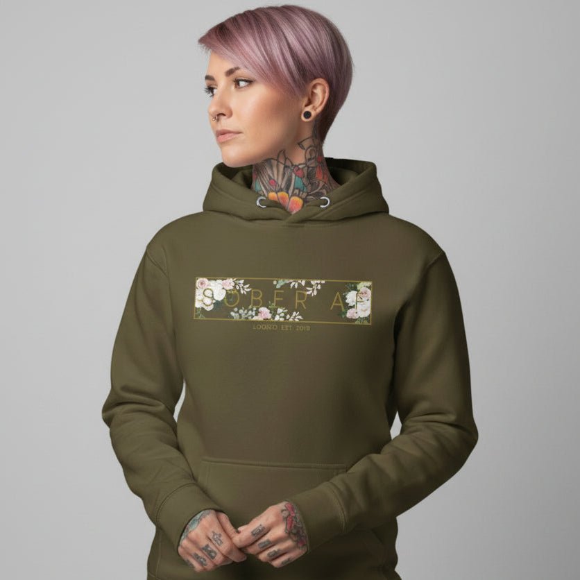 Sober AF Flower Women's Hoodie