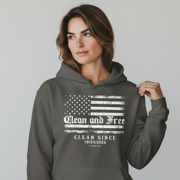Recovery Hoodie | Clean and Free Custom Recovery Date