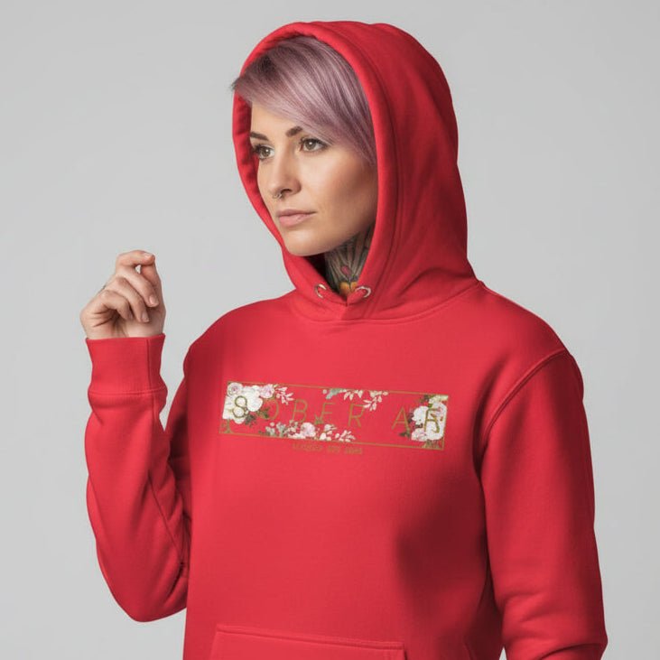 Sober AF Flower Women's Hoodie