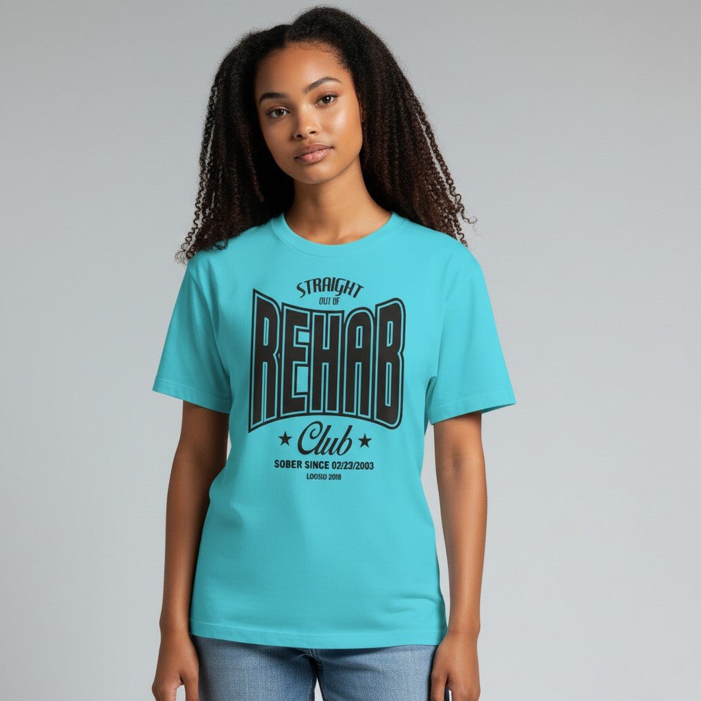 Recovery T-shirt | Women's Rehab T-shirt with Personalized Date