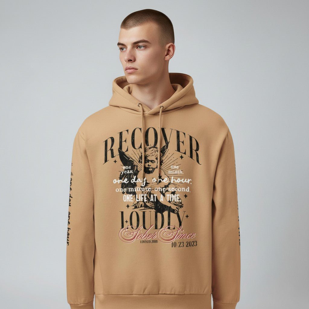 simple sober hoodie product image