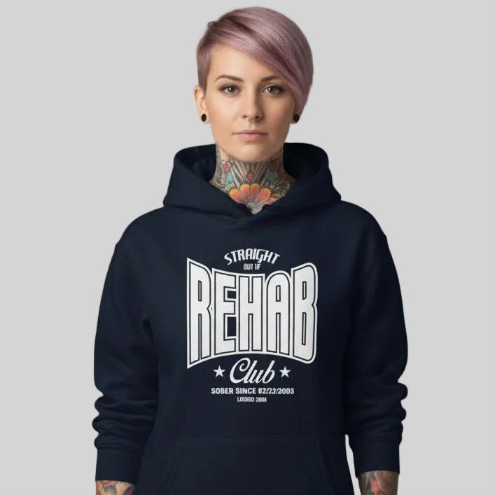 Recovery Hoodie | Women's Rehab Hoodie with Personalized Date