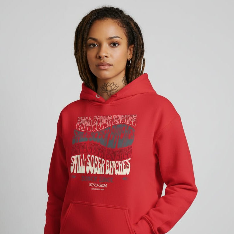 Recovery Hoodie | Still Sober-B Custom Sobriety Date