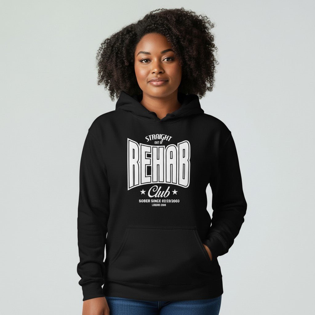 Recovery Hoodie | Women's Rehab Hoodie with Personalized Date