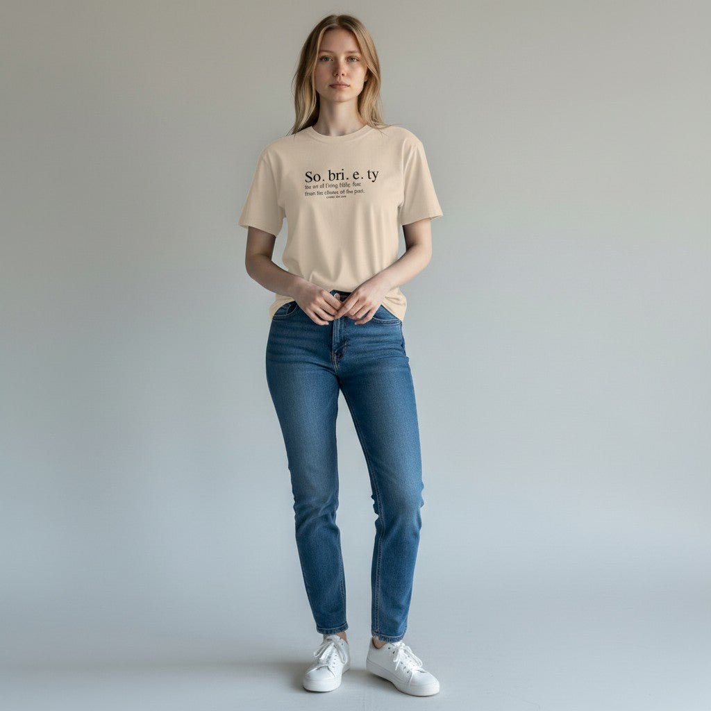 Sobriety Definition Women's T-shirt