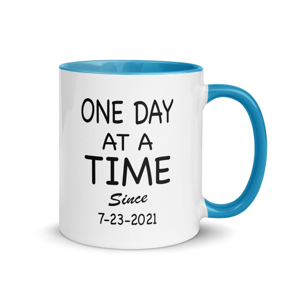 motivational sober coffee mug visual