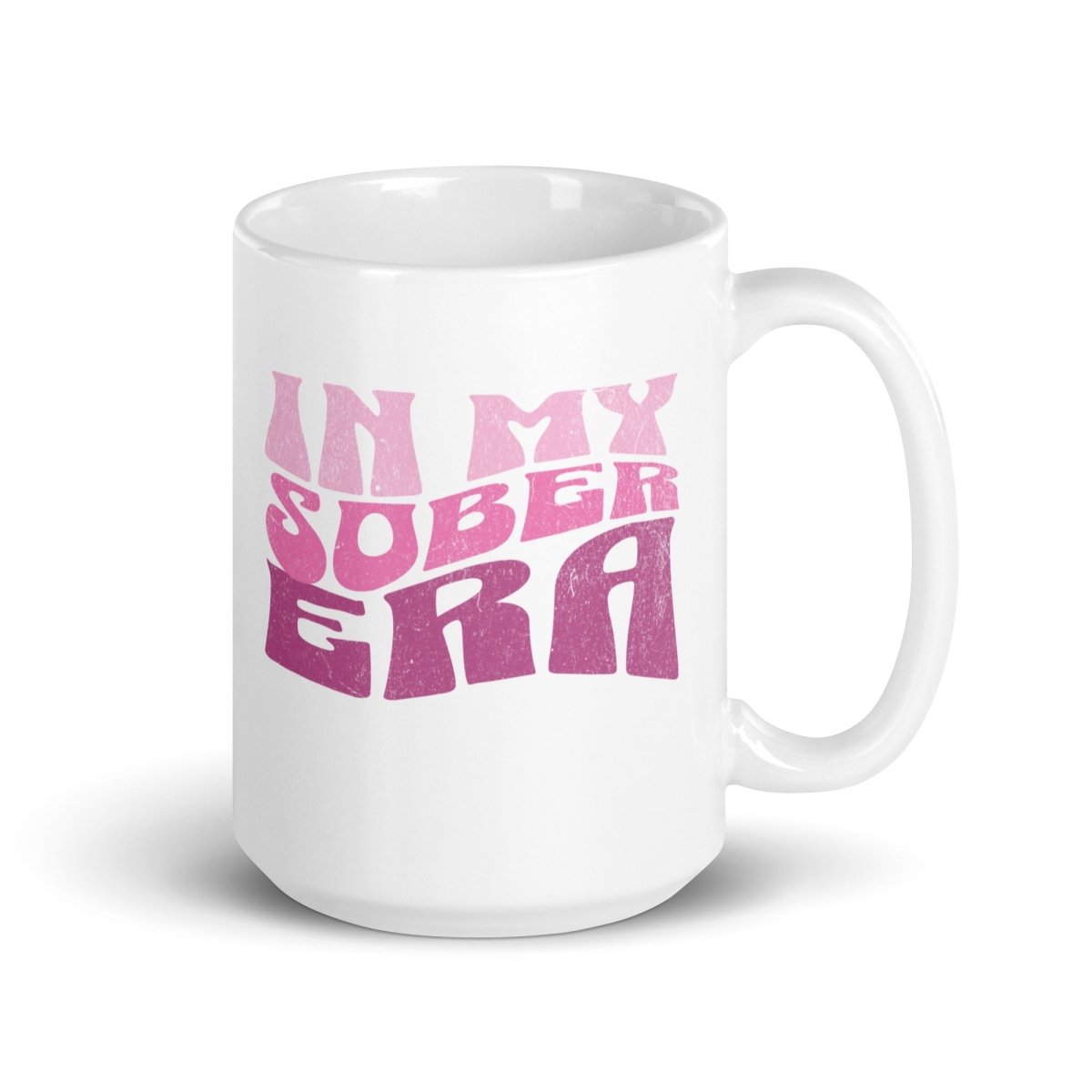 recovery themed sober coffee mug