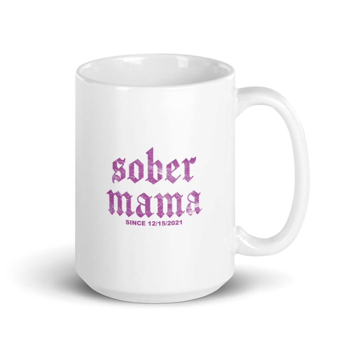 Sober Mama Sober Coffee Mug graphic detail (view 4)