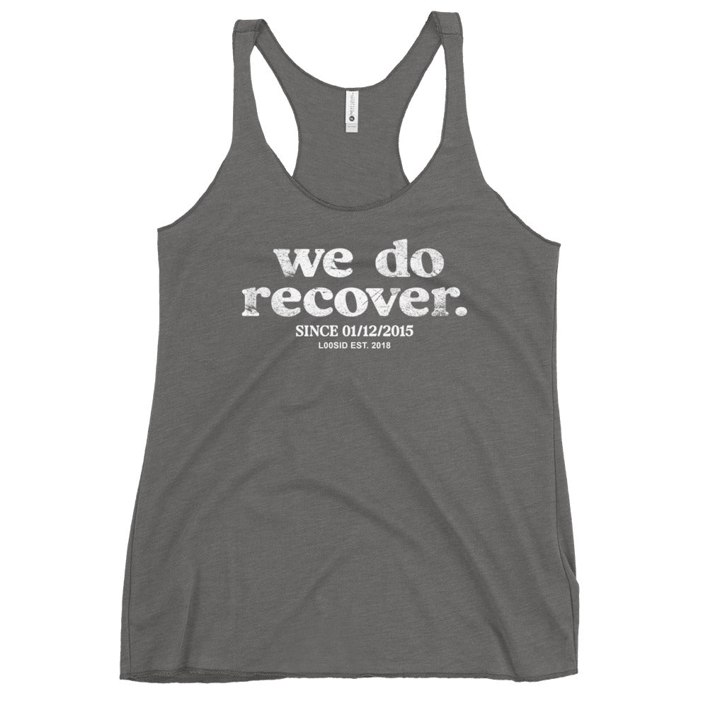We Do Recover Sober Tank Top back view (view 17)