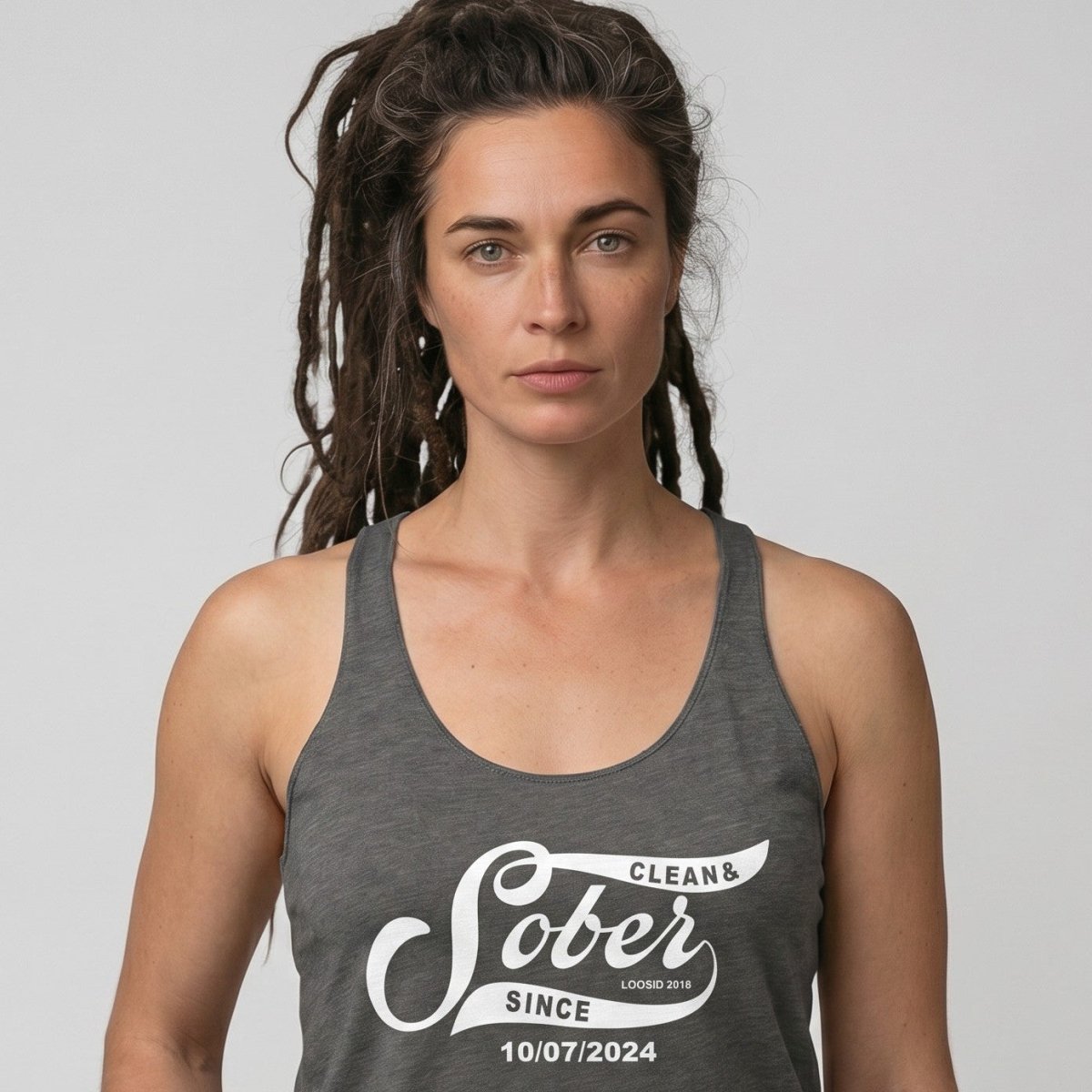 Sober Since Sober Tank Top packaging detail (view 18)