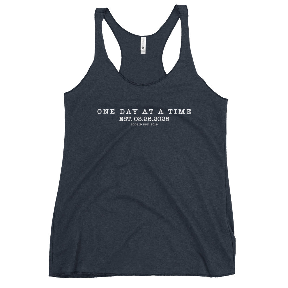 One Day At a Time Sober Tank Top packaging detail (view 8)