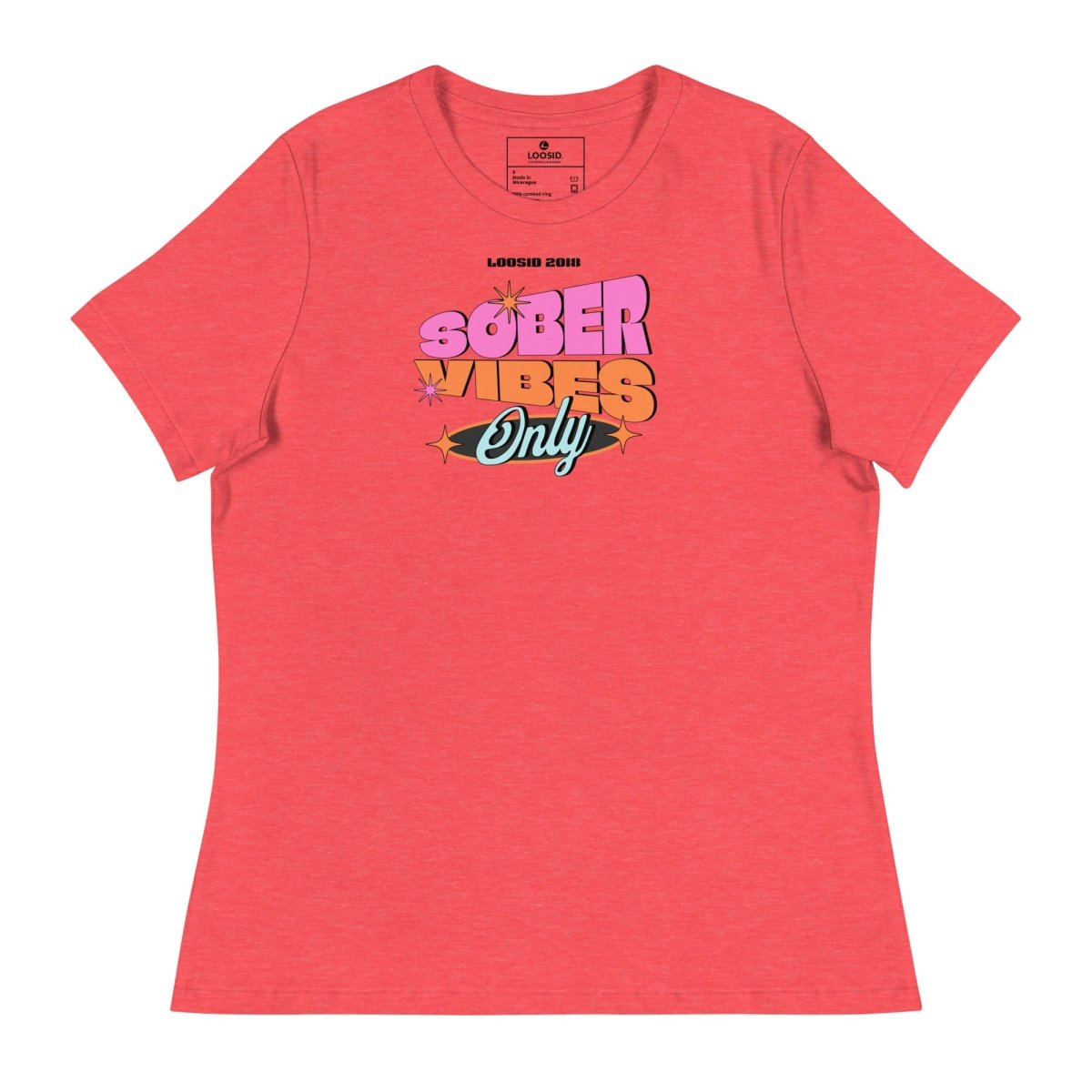 Sober Vibes Relaxed Sober Sober T Shirt lifestyle view (view 5)