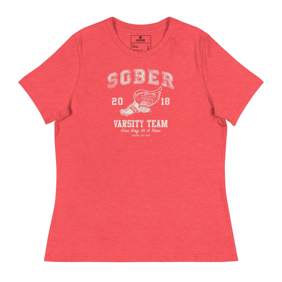 Sober Varsity Relaxed Sober Sober T Shirt graphic detail (view 4)