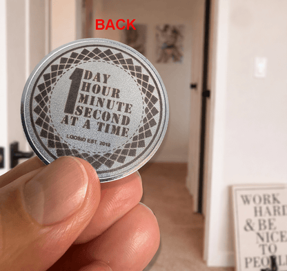 Recovery Coin | Acceptance Is the Answer Clean or Sober