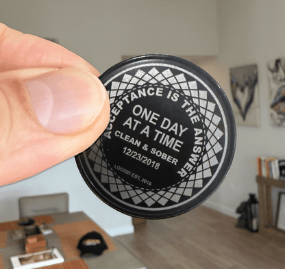 Recovery Coin | Acceptance Is the Answer Clean or Sober