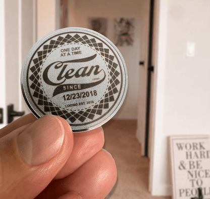 Recovery Coin | Clean Since Coin