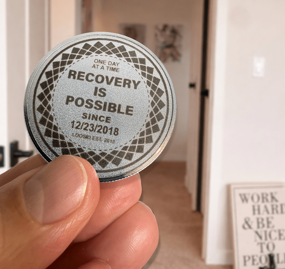 Recovery Coin | Recovery Is Possible Clean or Sober