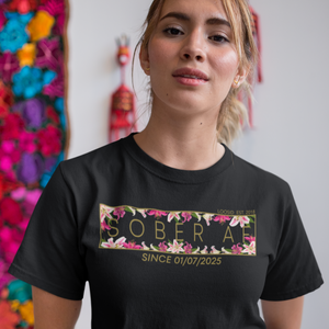 Durable and lightweight sobriety t shirt