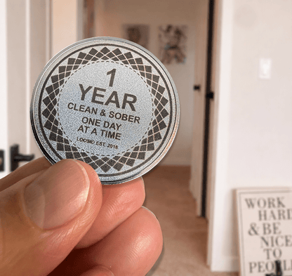 Recovery Coin | Clean or Sober Year