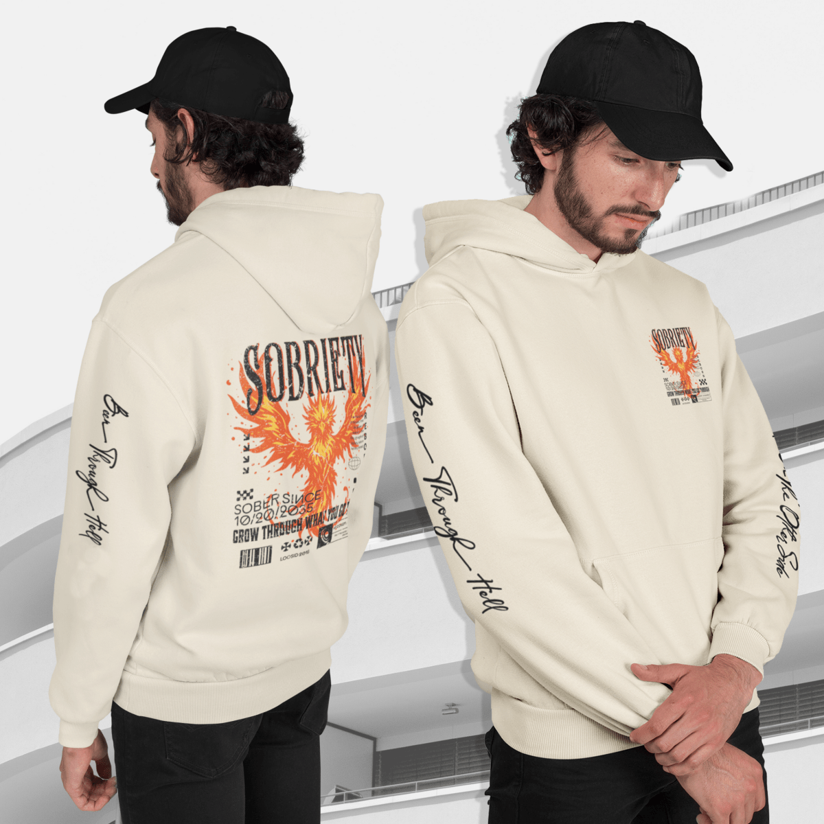 premium recovery hoodie showcase