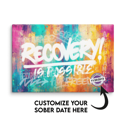 Bold Sobriety Art designed to inspire strength and resilience