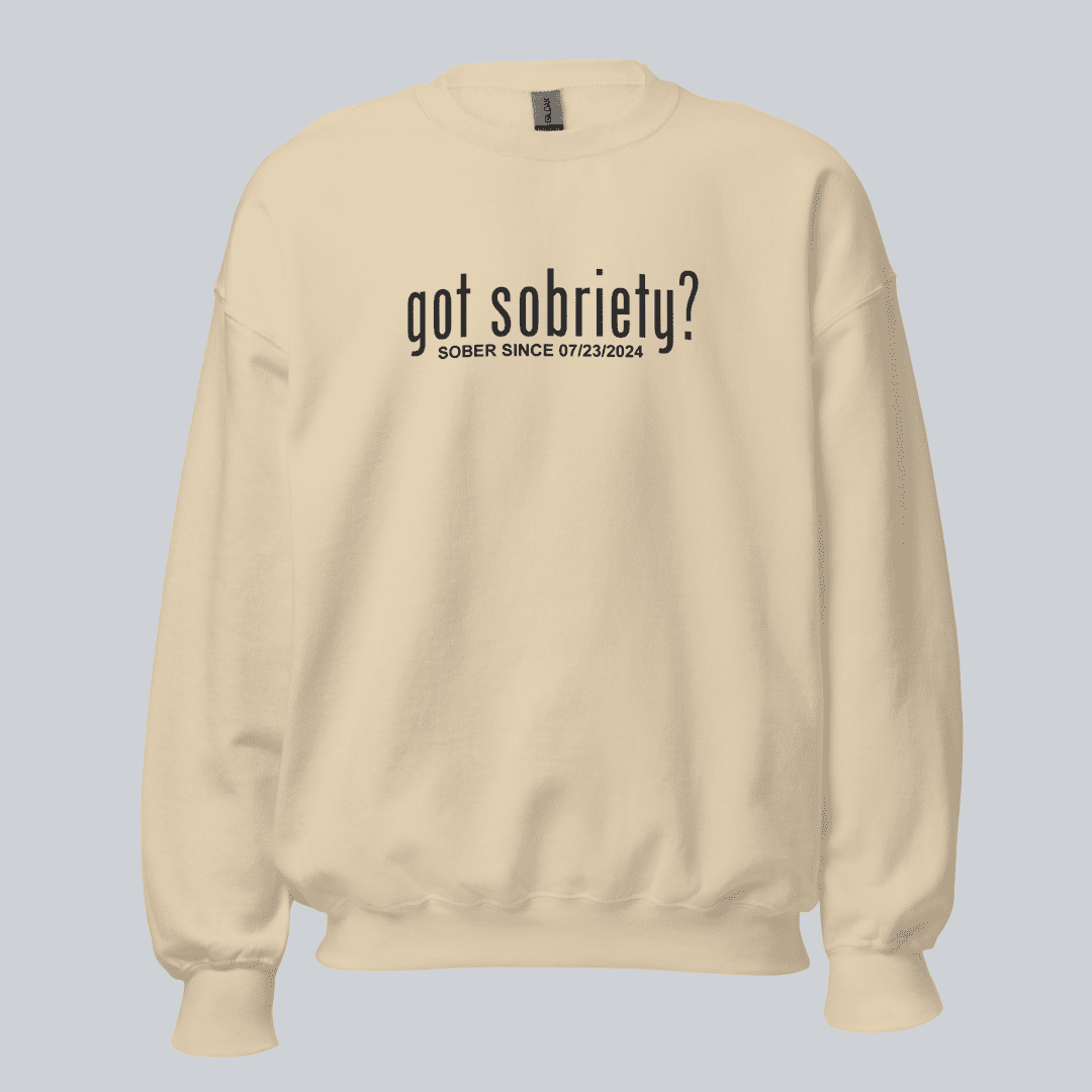 Got Sobriety Recovery Hoodie fit detail (view 29)
