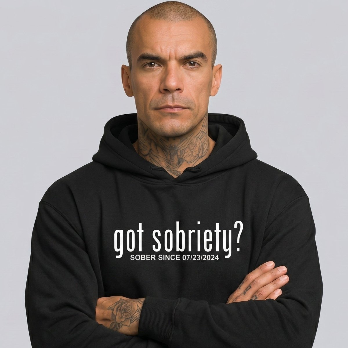 Recovery Hoodie | Got Sobriety? Hoodie with Custom Sobriety Date