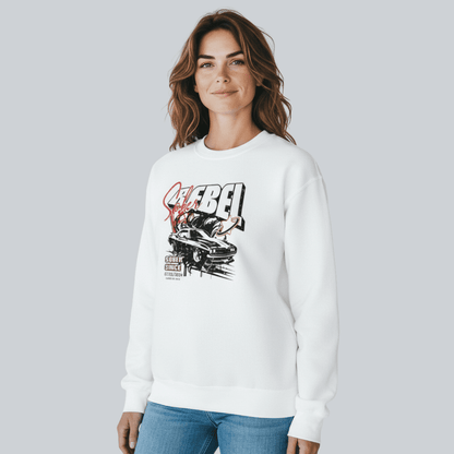 Sober Rebel Sobriety Sweatshirt | Custom Recovery Date