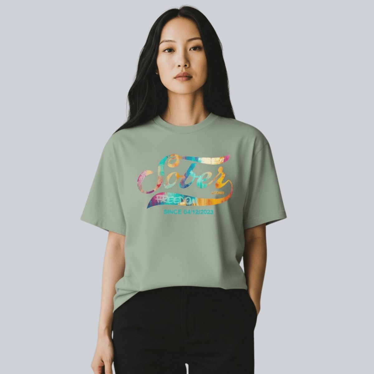 versatile sober t shirt apparel photo